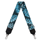 Tropical Denim Jeans Pattern Print Bag Strap