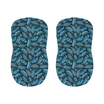 Tropical Denim Jeans Pattern Print Bar Stool Covers