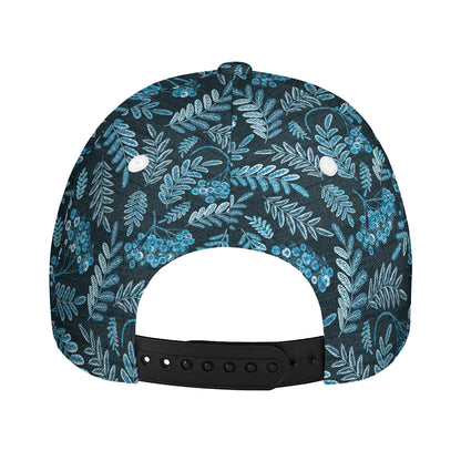 Tropical Denim Jeans Pattern Print Baseball Cap
