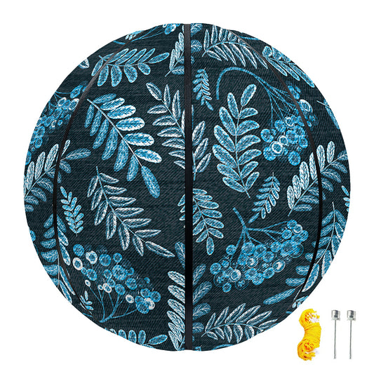 Tropical Denim Jeans Pattern Print Basketball