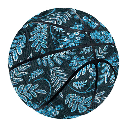 Tropical Denim Jeans Pattern Print Basketball