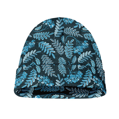 Tropical Denim Jeans Pattern Print Beanie