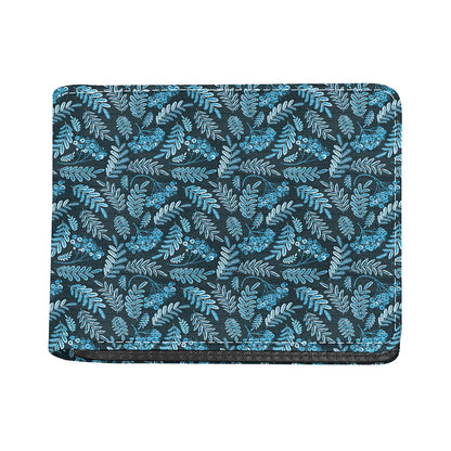 Tropical Denim Jeans Pattern Print Bifold Wallet