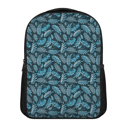 Tropical Denim Jeans Pattern Print Casual Backpack