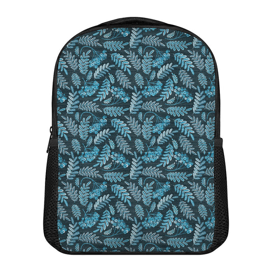 Tropical Denim Jeans Pattern Print Casual Backpack