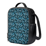 Tropical Denim Jeans Pattern Print Crossbody Lunch Bag