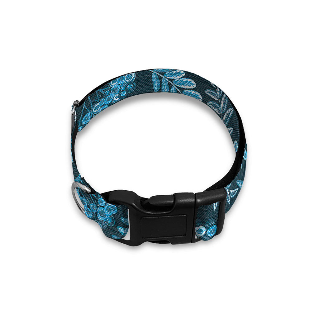 Tropical Denim Jeans Pattern Print Dog Collar