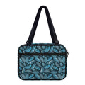 Tropical Denim Jeans Pattern Print Double Strap Bible Bag
