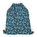 Tropical Denim Jeans Pattern Print Drawstring Bag