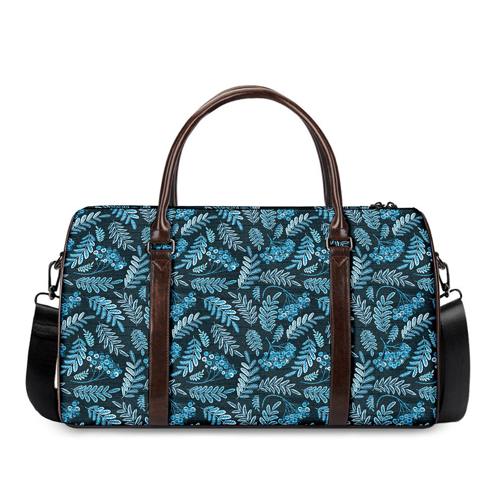 Tropical Denim Jeans Pattern Print Duffle Bag