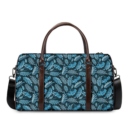 Tropical Denim Jeans Pattern Print Duffle Bag