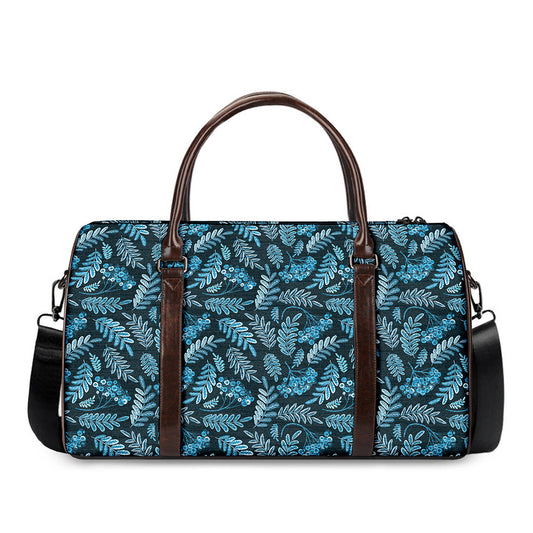 Tropical Denim Jeans Pattern Print Duffle Bag