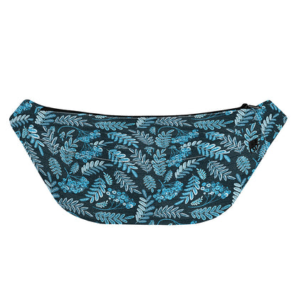 Tropical Denim Jeans Pattern Print Fanny Pack