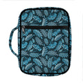 Tropical Denim Jeans Pattern Print Front Pocket Bible Bag