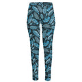 Tropical Denim Jeans Pattern Print High-Waisted Pocket Leggings