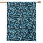 Tropical Denim Jeans Pattern Print House Flag