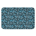 Tropical Denim Jeans Pattern Print Indoor Door Mat