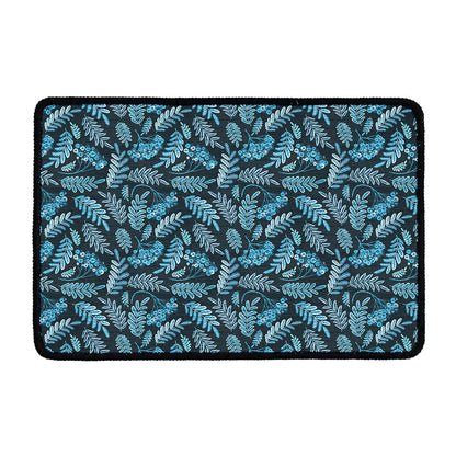 Tropical Denim Jeans Pattern Print Kitchen Mat