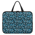 Tropical Denim Jeans Pattern Print Laptop Sleeve With Handle