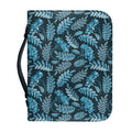 Tropical Denim Jeans Pattern Print Leather Bible Cover