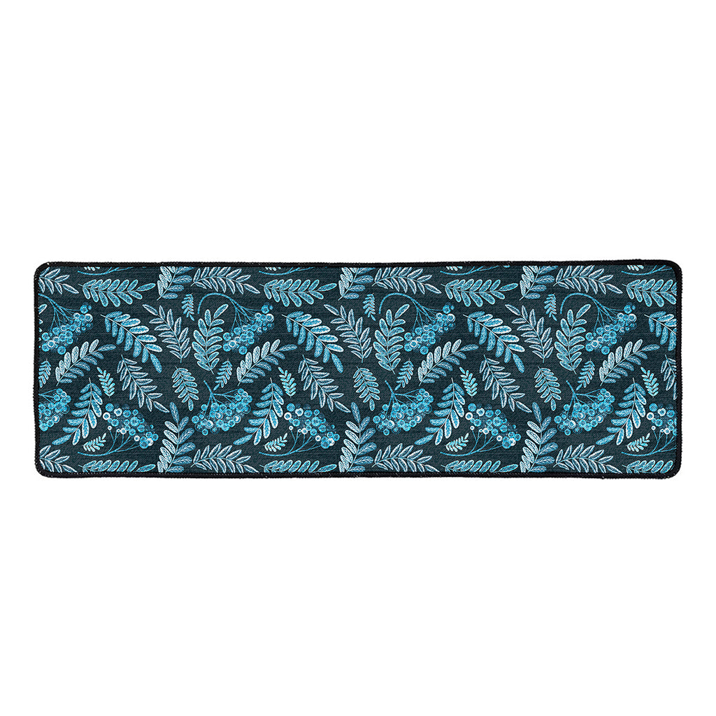Tropical Denim Jeans Pattern Print Long Kitchen Mat