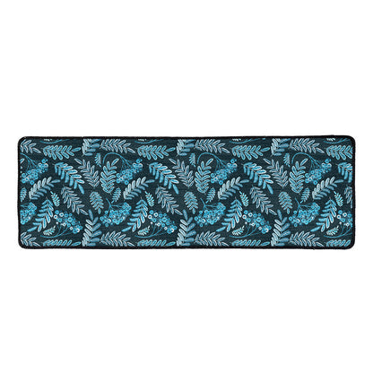 Tropical Denim Jeans Pattern Print Long Kitchen Mat