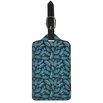 Tropical Denim Jeans Pattern Print Luggage Tag