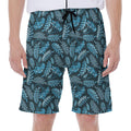 Tropical Denim Jeans Pattern Print Men's Beach Shorts