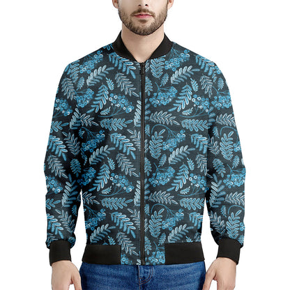 Tropical Denim Jeans Pattern Print Men's Bomber Jacket