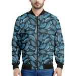 Tropical Denim Jeans Pattern Print Men's Bomber Jacket