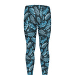 Tropical Denim Jeans Pattern Print Men's leggings