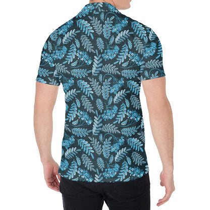 Tropical Denim Jeans Pattern Print Men's Shirt