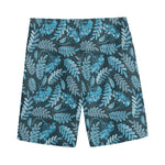 Tropical Denim Jeans Pattern Print Men's Sports Shorts