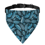 Tropical Denim Jeans Pattern Print Over The Collar Dog Bandana