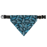 Tropical Denim Jeans Pattern Print Over The Collar Dog Bandana