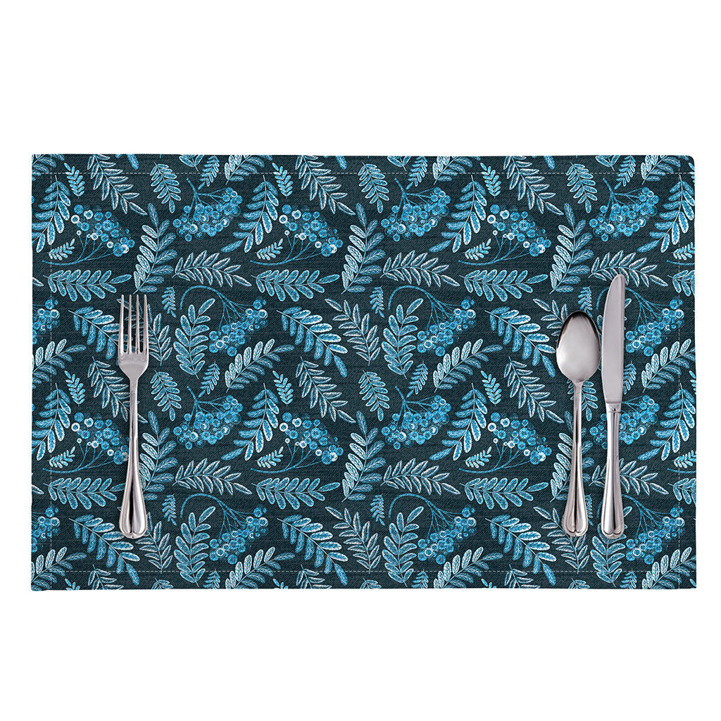 Tropical Denim Jeans Pattern Print Placemat