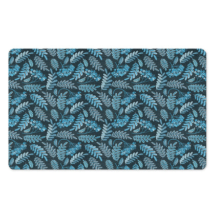 Tropical Denim Jeans Pattern Print Polyester Doormat