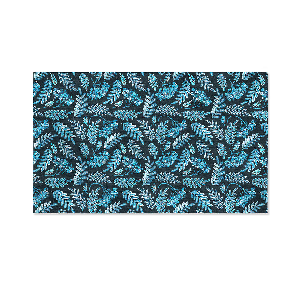 Tropical Denim Jeans Pattern Print Polyester Flag
