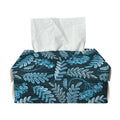 Tropical Denim Jeans Pattern Print Rectangle Tissue Box Cover