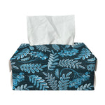 Tropical Denim Jeans Pattern Print Rectangle Tissue Box Cover