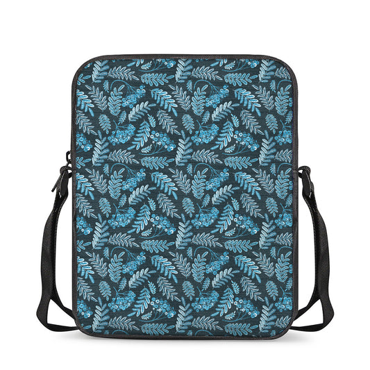 Tropical Denim Jeans Pattern Print Rectangular Crossbody Bag