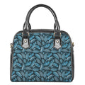 Tropical Denim Jeans Pattern Print Shoulder Handbag