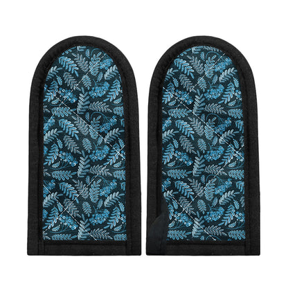 Tropical Denim Jeans Pattern Print Skillet Handle Cover