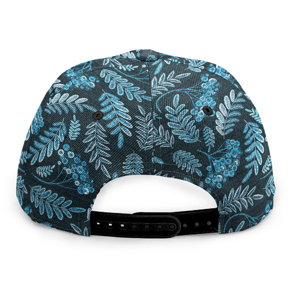 Tropical Denim Jeans Pattern Print Snapback Cap