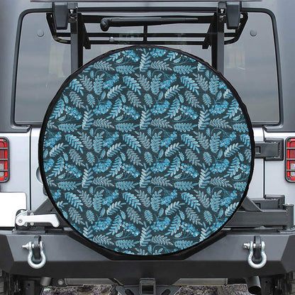 Tropical Denim Jeans Pattern Print Tire Cover