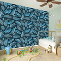 Tropical Denim Jeans Pattern Print Wall Sticker