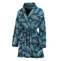 Tropical Denim Jeans Pattern Print Women's Bathrobe