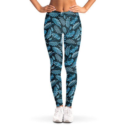 Tropical Denim Jeans Pattern Print Women's Leggings