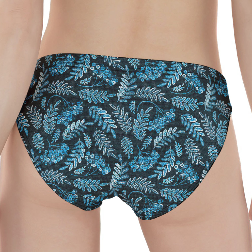 Tropical Denim Jeans Pattern Print Women's Panties