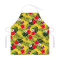 Tropical Exotic Hawaiian Pattern Print Adjustable Apron